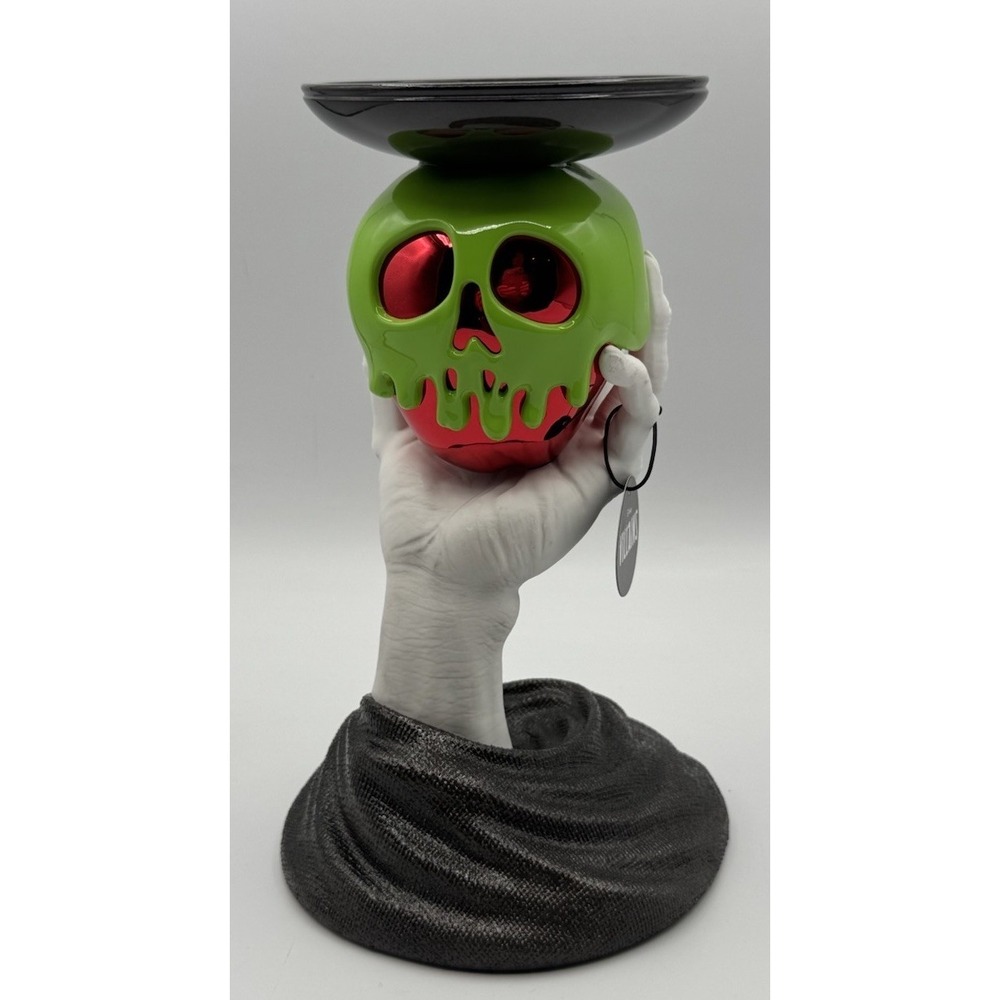 Bath & Body Works Disney Villains Poison Apple Skull Pedestal Candle Holder